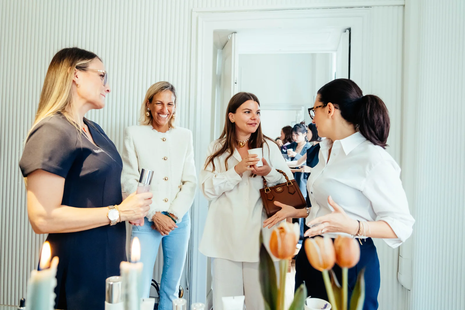 Coffee and conversation at a TLWC breakfast